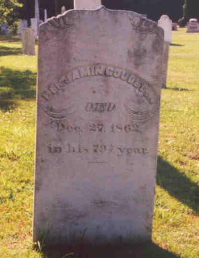 Benjamin Goudey Grave