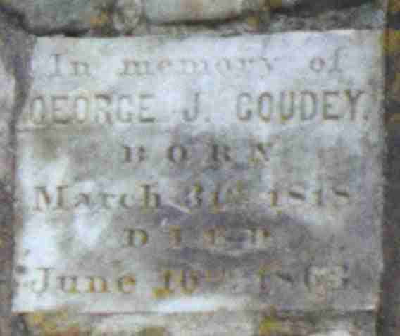 George James Goudey Headstone